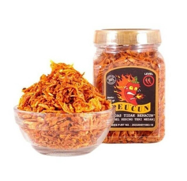 Peucun Bawang Goreng Teri Medan Pedas 1